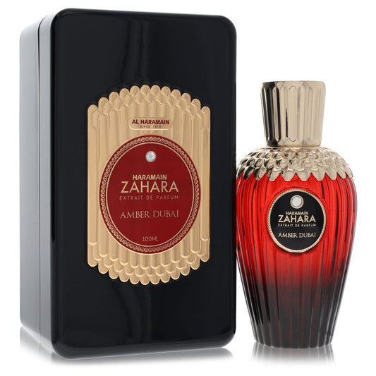 Al Haramain Zahara Amber Dubai Extrait De Parfum Spray 3.33 oz / 100 ml for Men The Fragrance Avenue