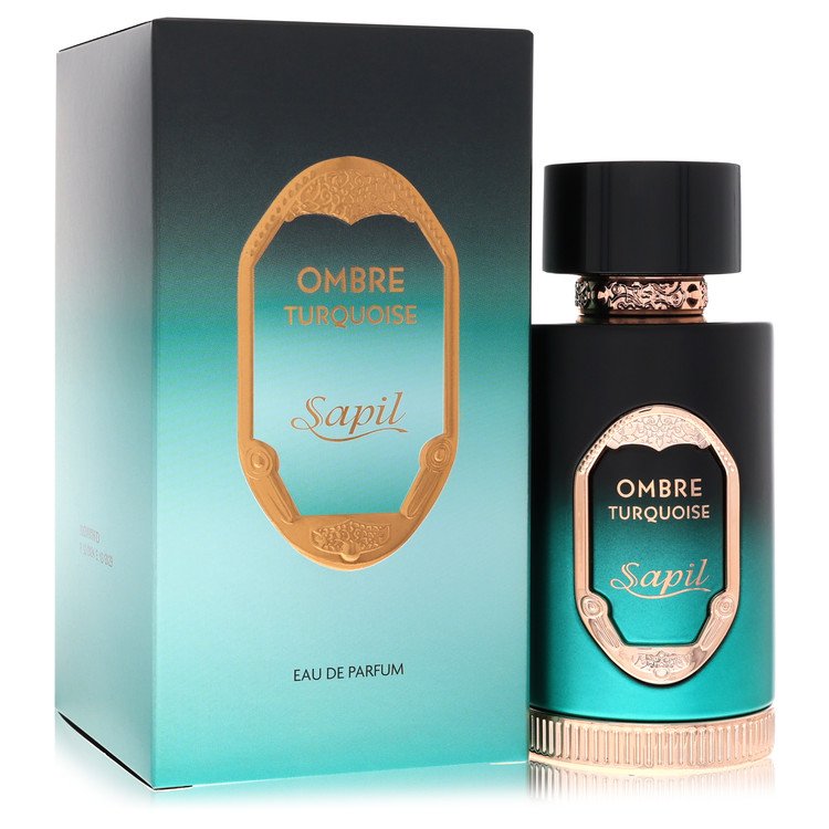 Sapil Ombre Turquoise Eau De Parfum Spray 3.4 oz (100 ml) Unisex The Fragrance Avenue