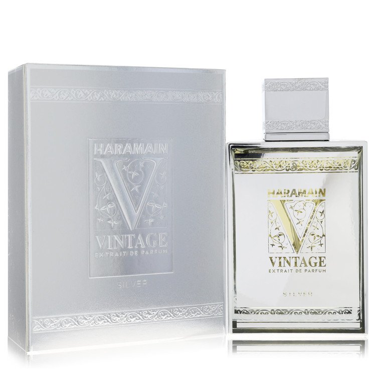Al Haramain Vintage Silver Eau de Parfum Spray 3.33 oz / 100 ml for Men The Fragrance Avenue