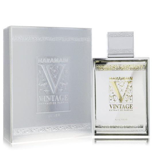 Al Haramain Vintage Silver Eau de Parfum Spray 3.33 oz / 100 ml for Men The Fragrance Avenue