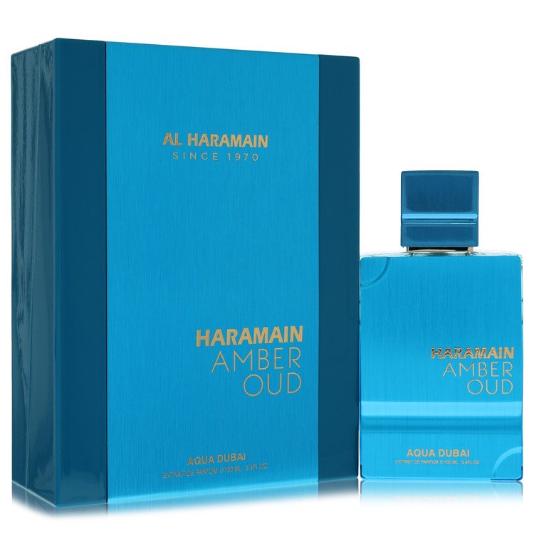 Al Haramain Amber Oud Aqua Dubai Eau de Parfum Spray for Men 3.4 oz / 100 ml The Fragrance Avenue