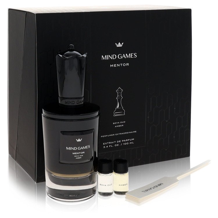 Mind Games Gift Set - 3.4 oz / 100 ml Extrait De Parfum Spray with 2 Mini Eau de Parfums The Fragrance Avenue
