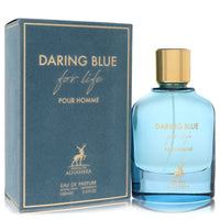 Maison Alhambra Daring Blue For Life Eau De Parfum Spray 3.4 oz / 100 ml for Men The Fragrance Avenue