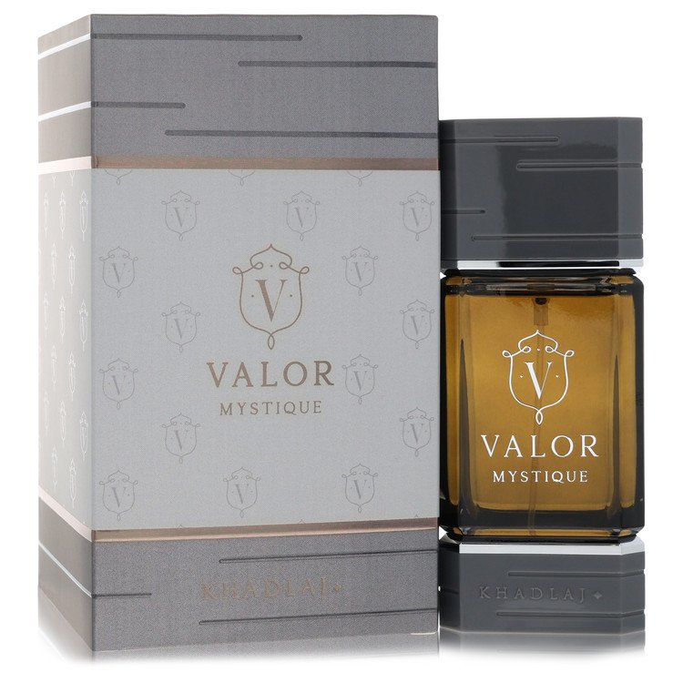 Khadlaj Valor Mystique Eau De Parfum Spray for Men 3.4 oz / 100 ml The Fragrance Avenue
