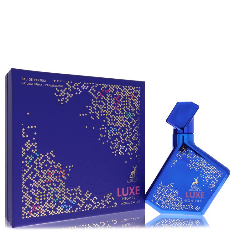 Maison Alhambra Luxe Nightlife Eau De Parfum Spray 3.4 oz / 100 ml for Men The Fragrance Avenue
