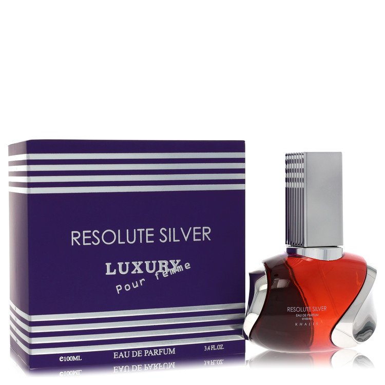 Khalis Eau De Parfum Spray 3.4 oz / 100 ml for Women - Khalis Resolute Silver Collection The Fragrance Avenue
