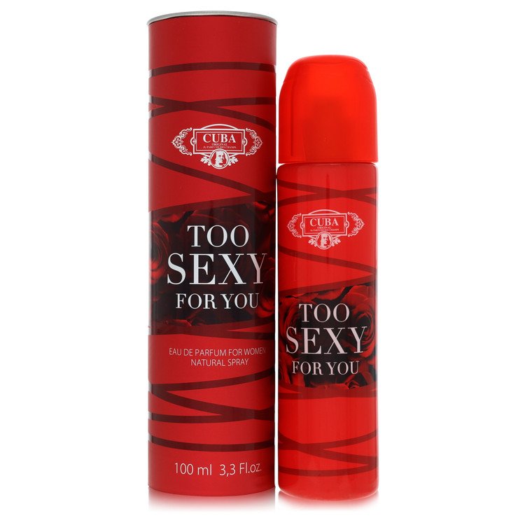 Cuba Too Sexy For You Fragluxe Eau De Parfum Spray 3.3 oz (100 ml) for Women The Fragrance Avenue
