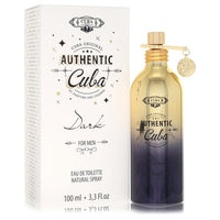 Cuba Authentic Dark Eau de Toilette Spray for Men, 3.3 oz / 100 ml The Fragrance Avenue