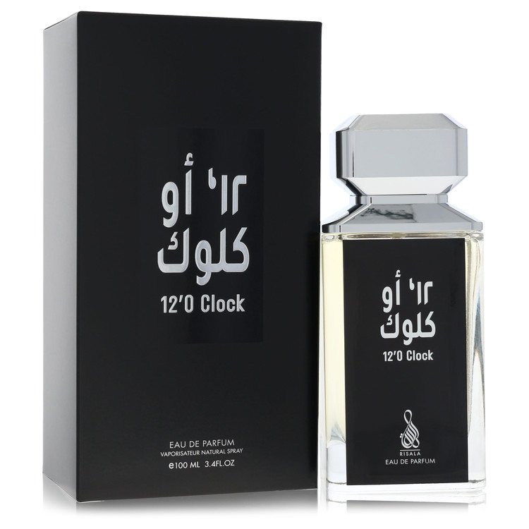 Risala Eau De Parfum Spray 3.4 oz (100 ml) Unisex 12'o Clock Fragrance The Fragrance Avenue