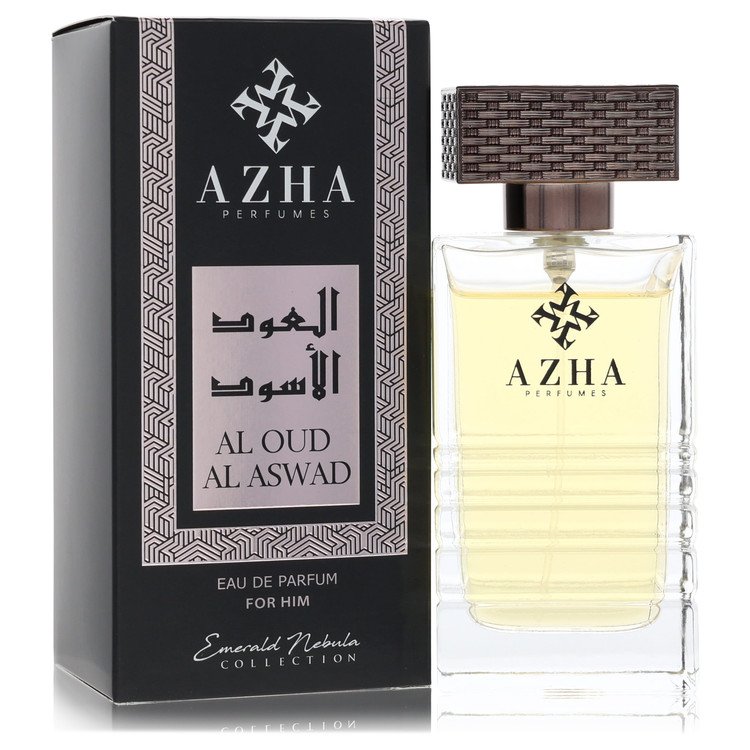 Azha Al Oud Al Aswad Eau De Parfum Spray 3.3 oz / 98 ml for Men by Azha The Fragrance Avenue