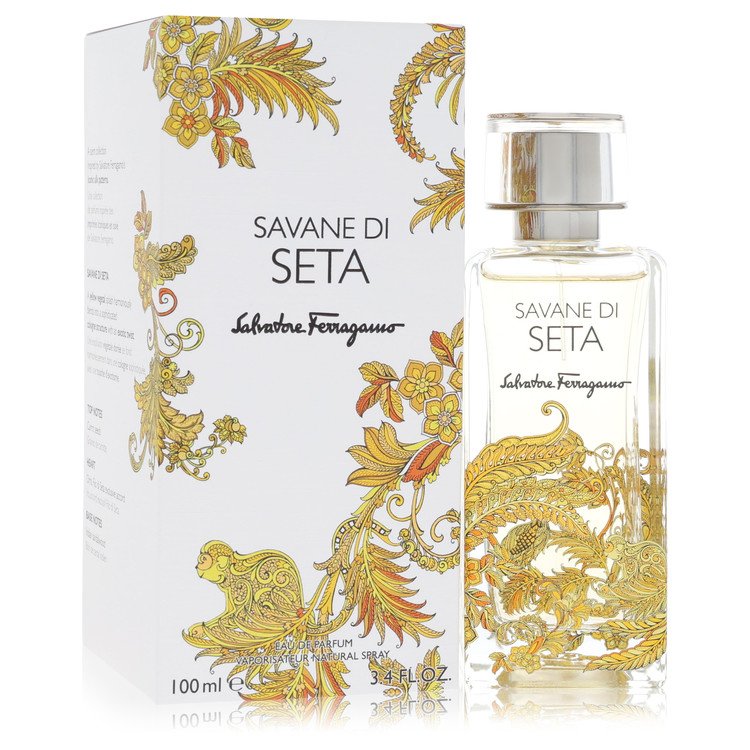Salvatore Ferragamo Savane Di Seta Eau De Parfum Spray 3.4 oz (100 ml) Unisex The Fragrance Avenue