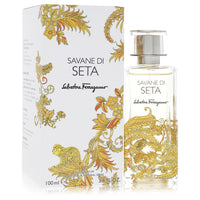 Salvatore Ferragamo Savane Di Seta Eau De Parfum Spray 3.4 oz (100 ml) Unisex The Fragrance Avenue