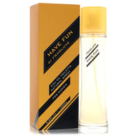 Blue glass bottle of Fragluxe Have Fun Eau de Toilette Spray 3.3 oz / 100 ml for Women by The Fragrance Avenue