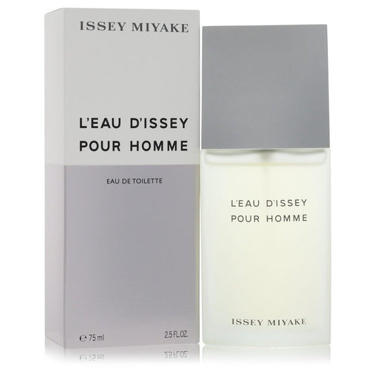 Issey Miyake L'Eau D'Issey Eau De Toilette Spray 2.5 oz / 75 ml for Men The Fragrance Avenue