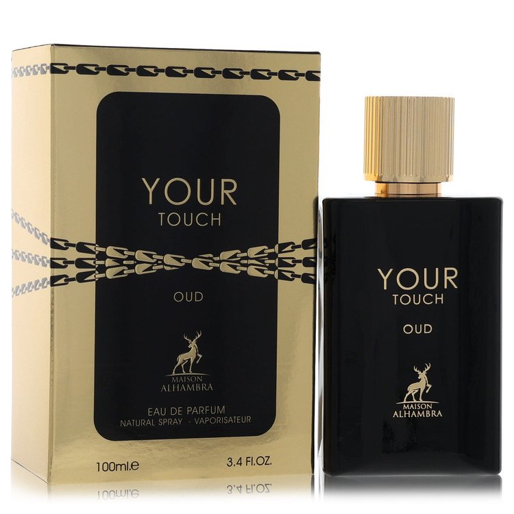 Maison Alhambra Your Touch Oud Eau de Parfum Spray 3.4 oz / 100 ml for Men The Fragrance Avenue