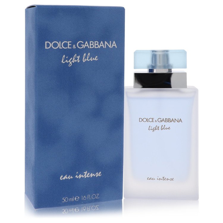 Dolce & Gabbana Light Blue Eau Intense Eau De Parfum Spray 1.6 oz (50 ml) for Women The Fragrance Avenue