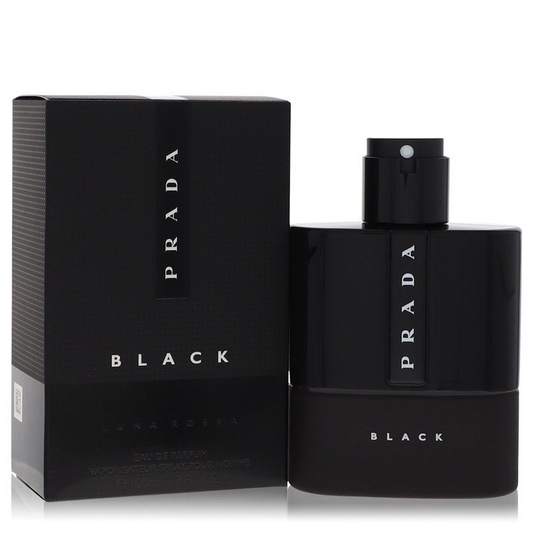 Prada Luna Rossa Black Eau de Parfum Spray 3.4 oz / 100 ml for Men The Fragrance Avenue