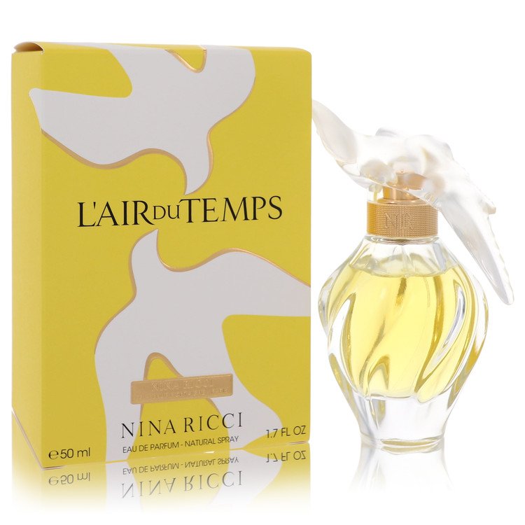 L'Air Du Temps by Nina Ricci Eau de Parfum Spray with Bird Cap 1.7 oz (50 ml) for Women The Fragrance Avenue