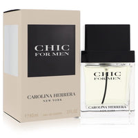 Chic by Carolina Herrera Eau de Toilette Spray 2 oz / 60 ml for Men The Fragrance Avenue