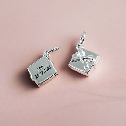 Present Personalised Silver Charm Scarlett Jewellery