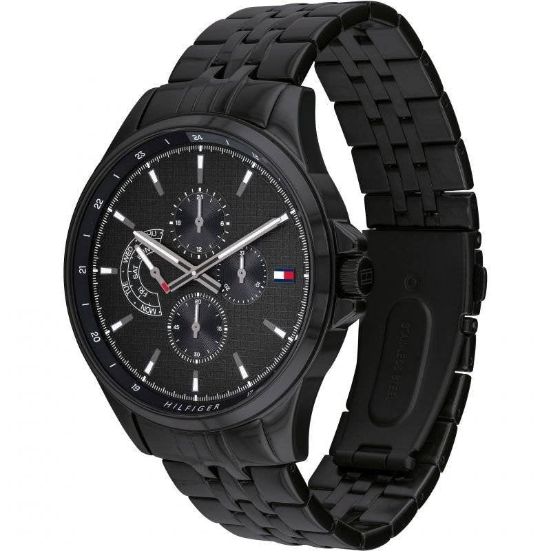 Tommy Hilfiger Black Steel Men's 1791611 - SJR London Timepiece
