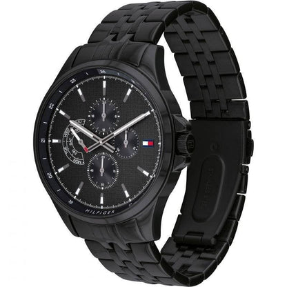 Tommy Hilfiger Black Steel Men's 1791611 - SJR London Timepiece