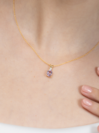Mini Set 1 - Amethyst Jewellery Set in 18k Gold Vermeil - SJR London Timepiece