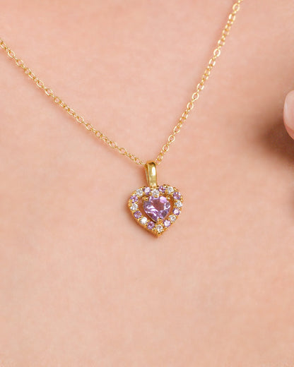 Purple Heart Lavender Amethyst Jewellery Set in 18k Gold Vermeil - SJR London Timepiece