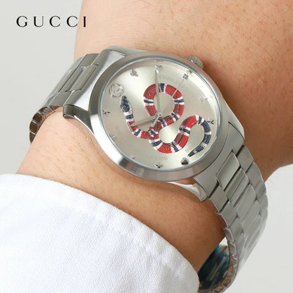Gucci watch G-Timeless 38MM Snake Motif YA1264076 - SJR London Timepiece