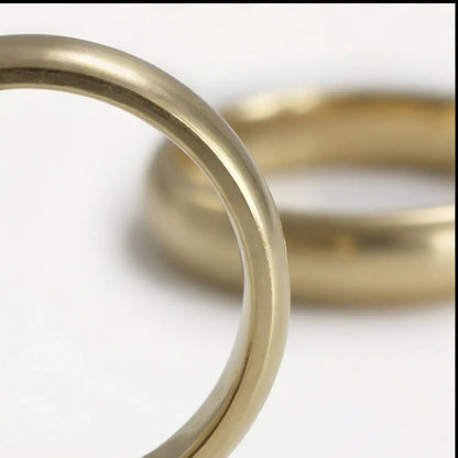 4mm Gold Wedding Band – Classic Orion – 9ct/14ct/18ct Gold Majestic Jewellery