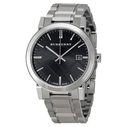 Burberry watch BU9001 Unisex Silver Tone - SJR London Timepiece