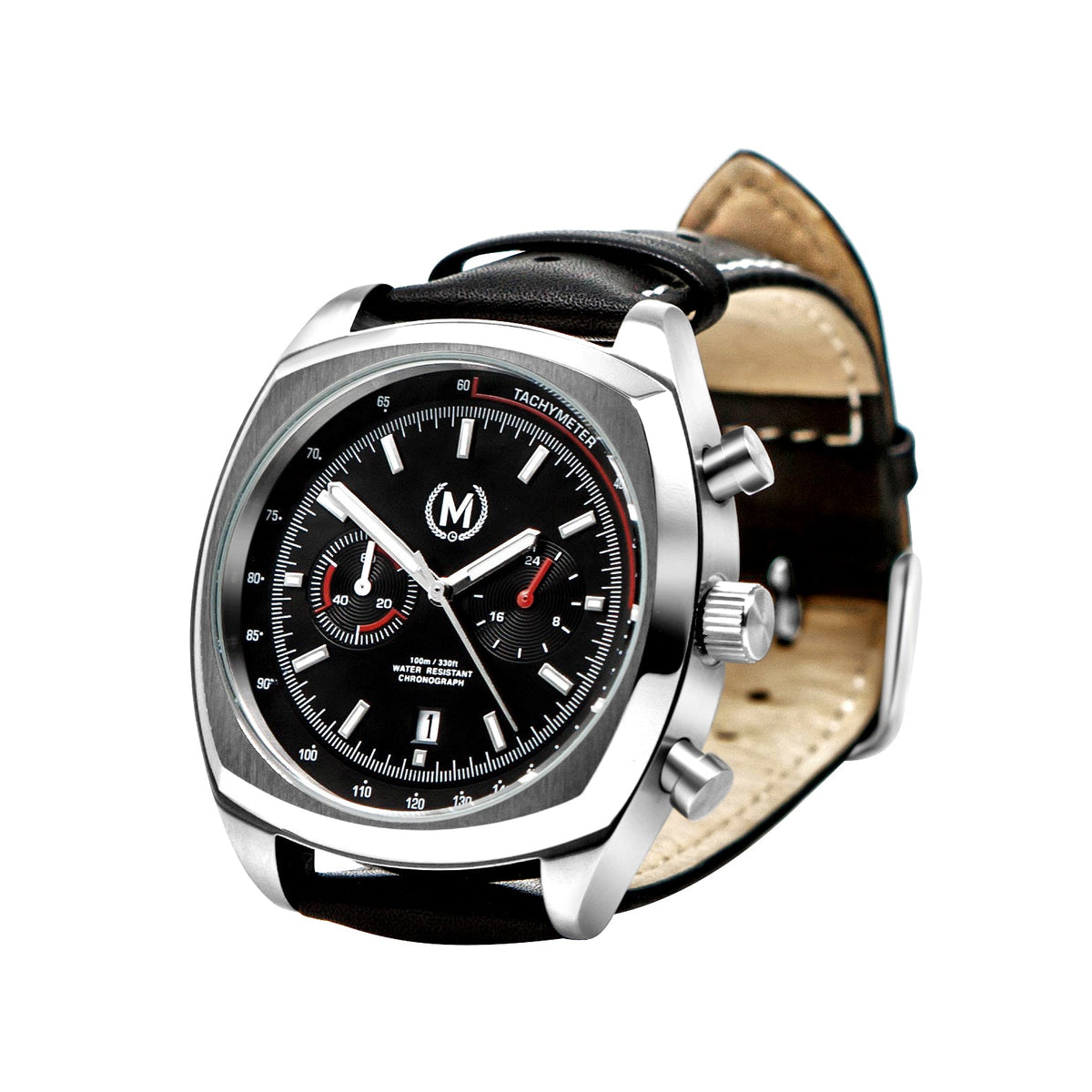 Classic Driver Chronograph, Black Strap (PRE-ORDER NOW) - SJR London Timepiece