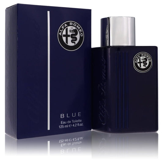 Alfa Romeo Blue Eau de Toilette Spray for Men - 4.2 oz / 125 ml