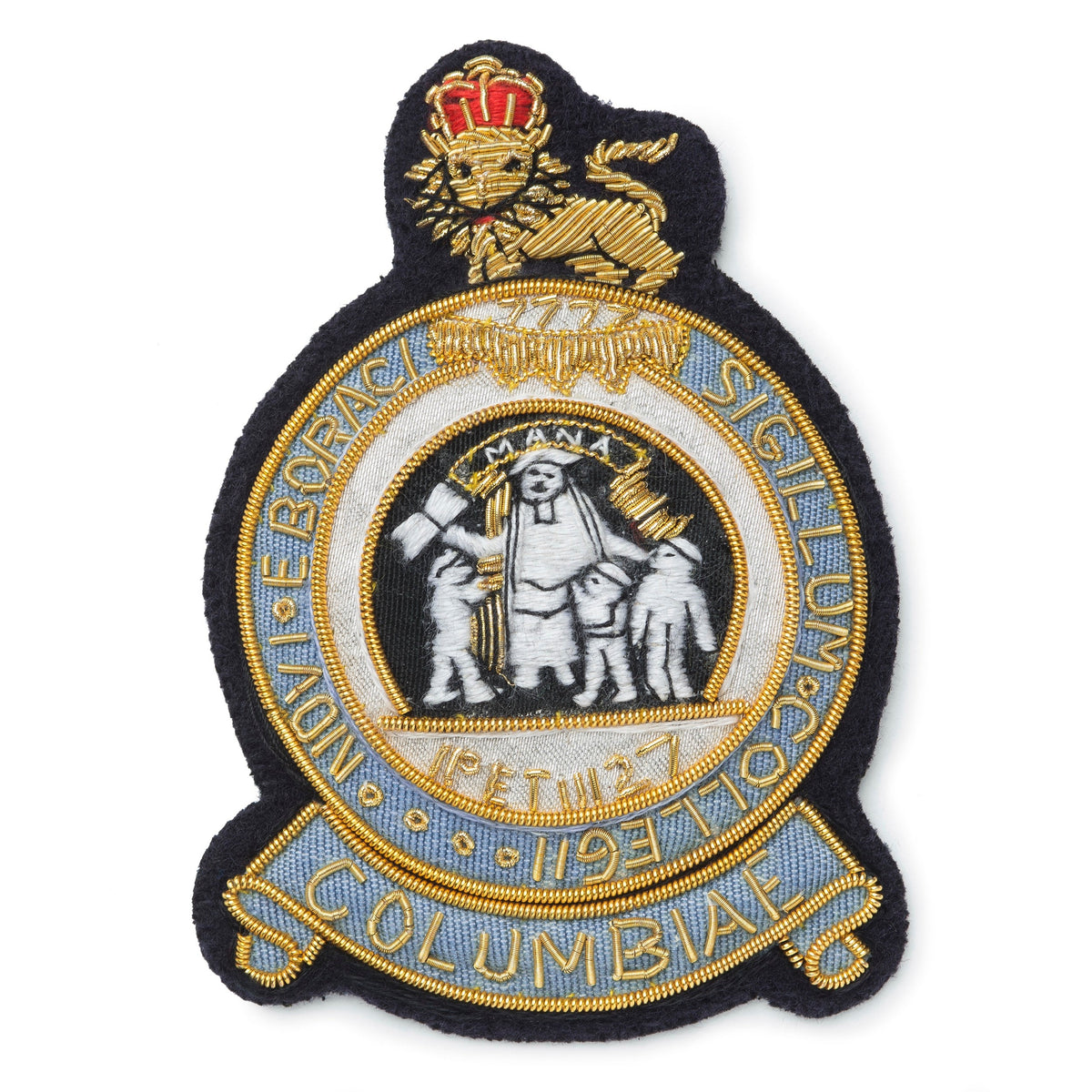 Columbia University Blazer Badge Benson & Clegg