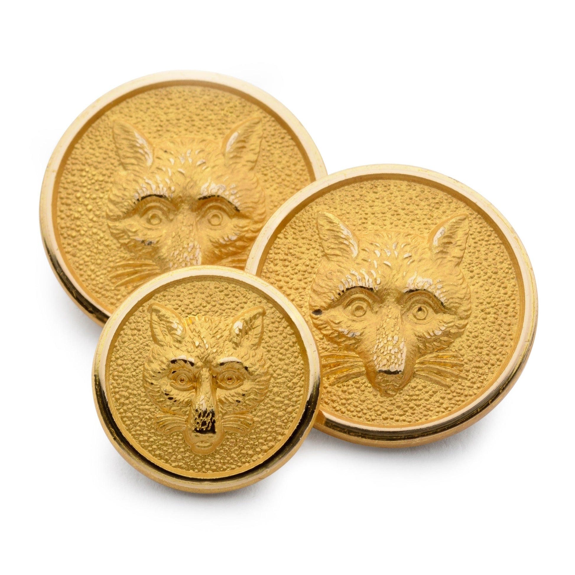 Fox Mask Blazer Button Set Benson & Clegg