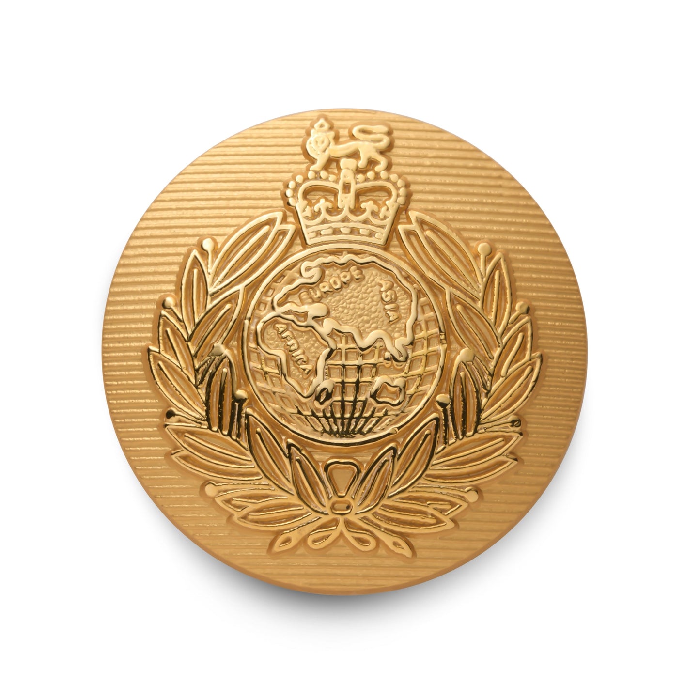 Royal Marines Blazer Button Set In Gold Benson & Clegg