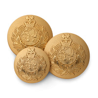 Royal Marines Blazer Button In Gold Benson & Clegg