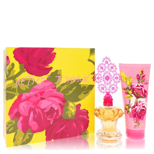 Betsey Johnson Gift Set ‚Äö√Ñ√¨ 3.4 oz (100 ml) Eau de Parfum Spray and 6.7 oz (200 ml) Body Lotion