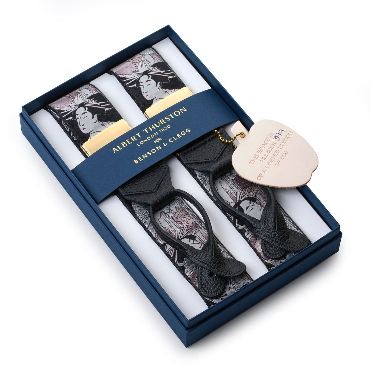 Japanese Lady Limited Edition Luxury Braces Benson & Clegg