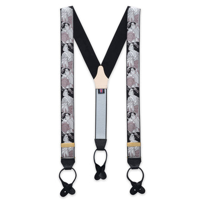 Japanese Lady Limited Edition Luxury Braces Benson & Clegg