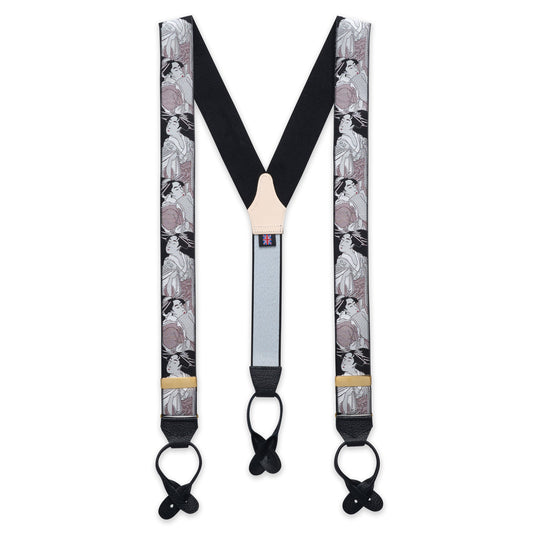 Japanese Lady Limited Edition Luxury Braces Benson & Clegg