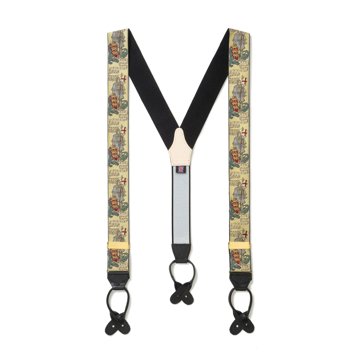 St George & The Dragon Limited Edition Luxury Braces Benson & Clegg