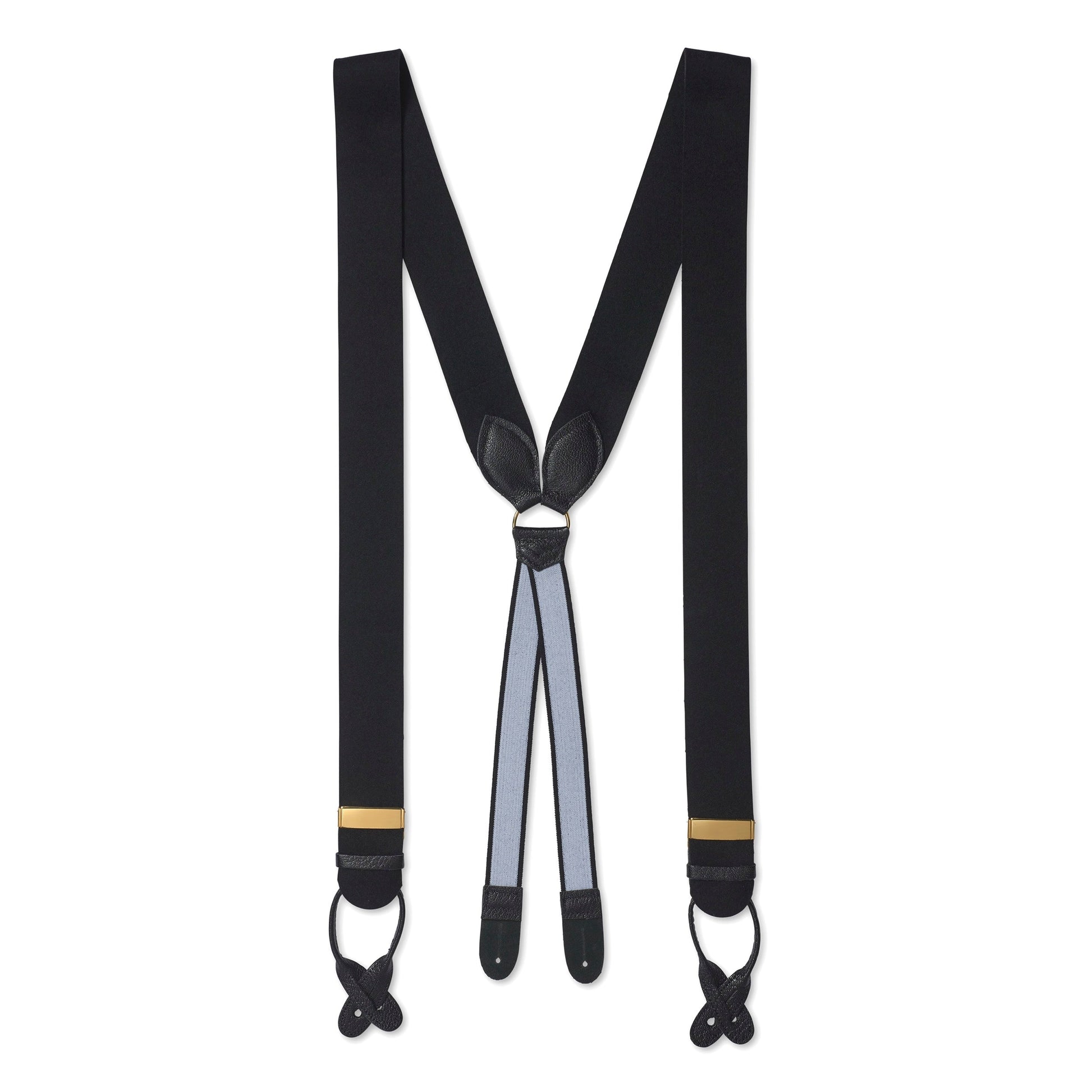 Navy Box Cloth Braces Benson & Clegg
