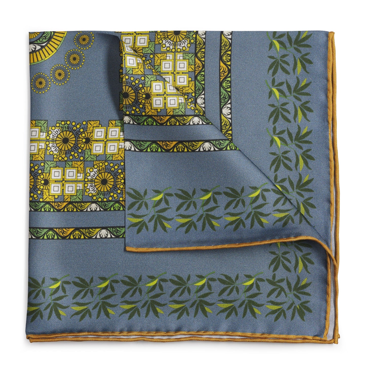 Criterion Bar Sunburst Pocket Square Benson & Clegg