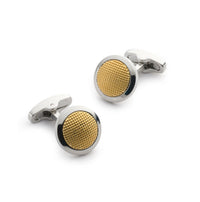 Clous Cufflink In Gold Benson & Clegg