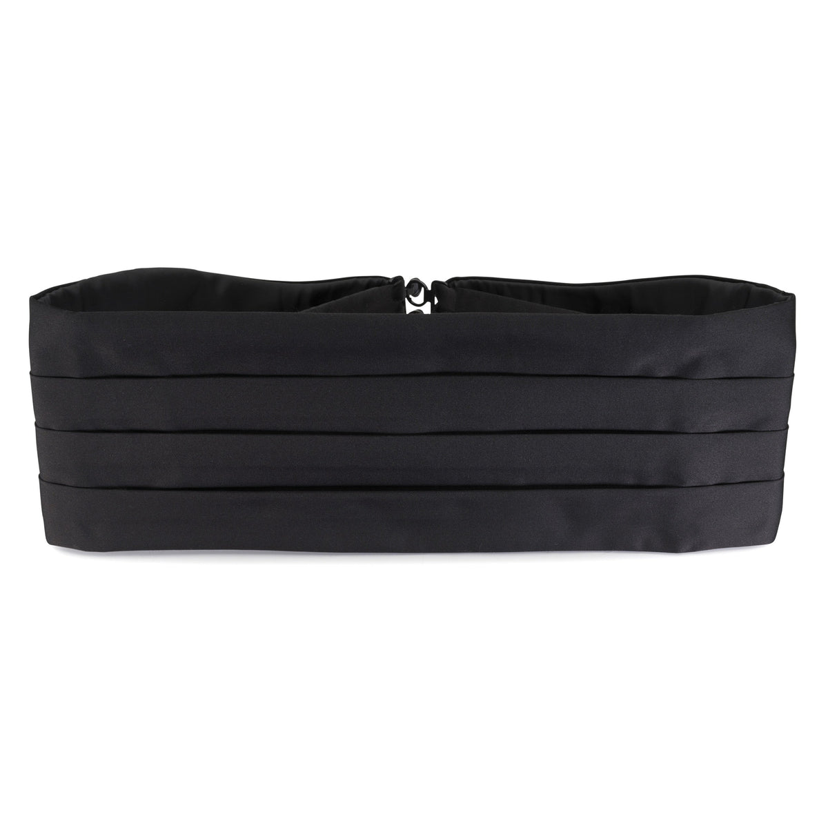 Black Satin Silk Cummerbund Benson & Clegg
