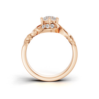 Celestial Vine Side Stone Ring - SJR London Timepiece