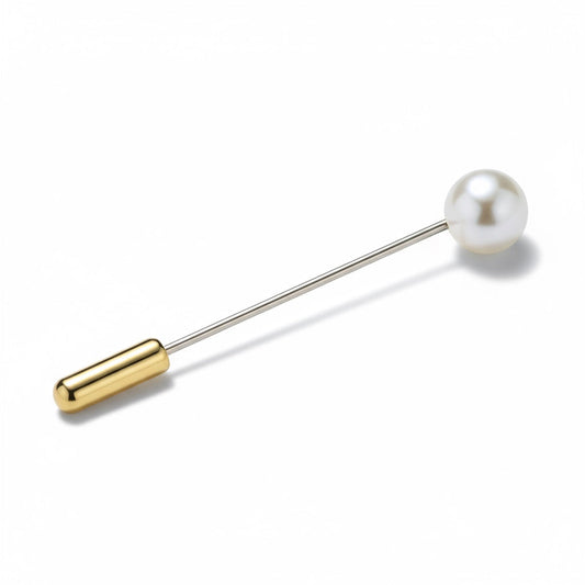 Cravat Pin With Mother Of Pearl Benson & Clegg