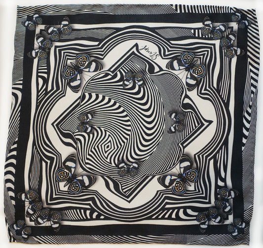 Abracazebra Pocket Square Benson & Clegg