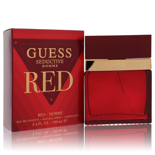 Guess Seductive Homme Red Eau de Toilette Spray 3.4 oz / 100 ml for Men